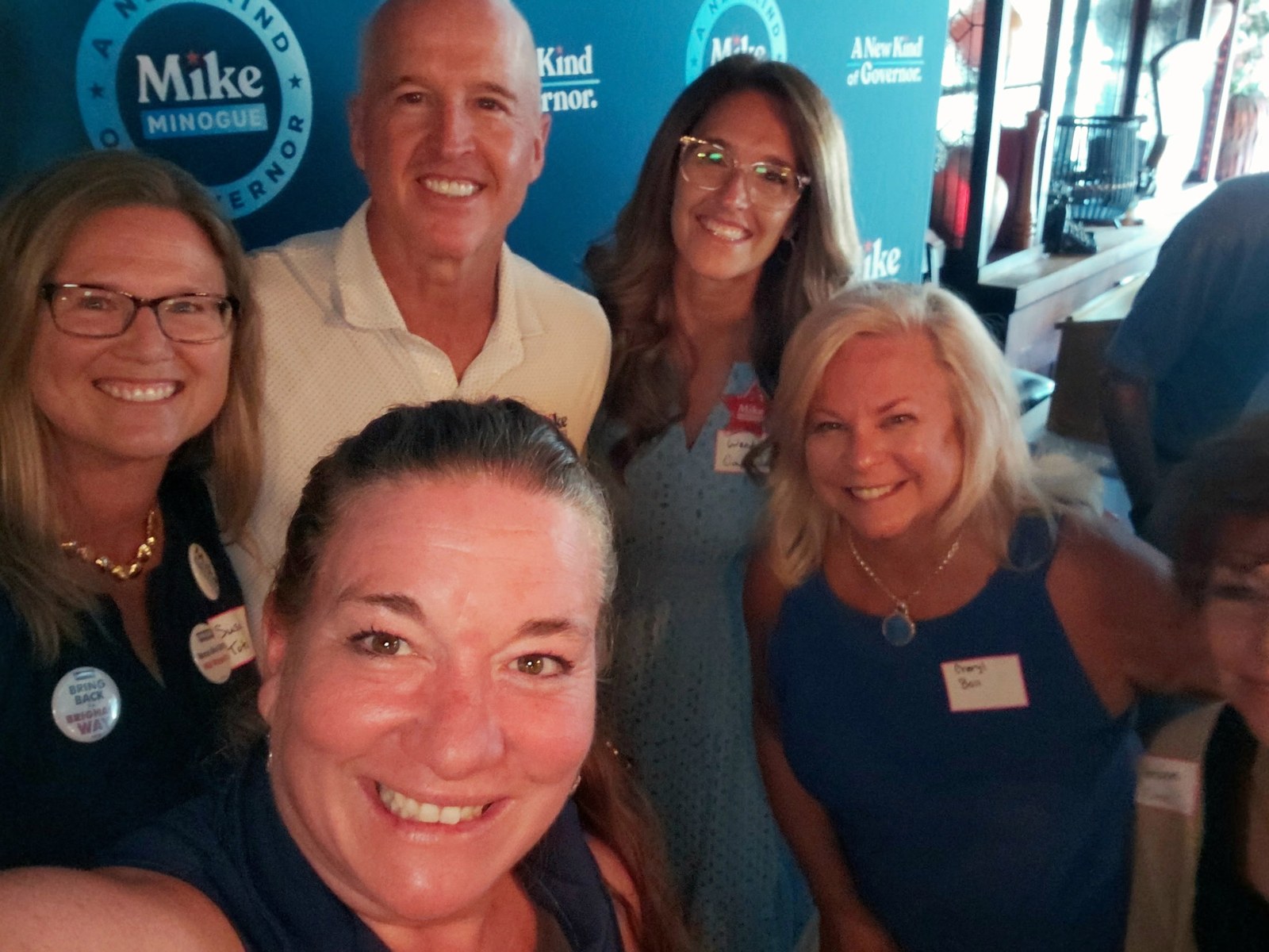 Yarmouth RTC members at the Women for Minogue Event